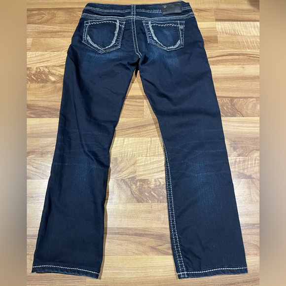 Silver Berkley Jean- Hemmed - Picture 4 of 14